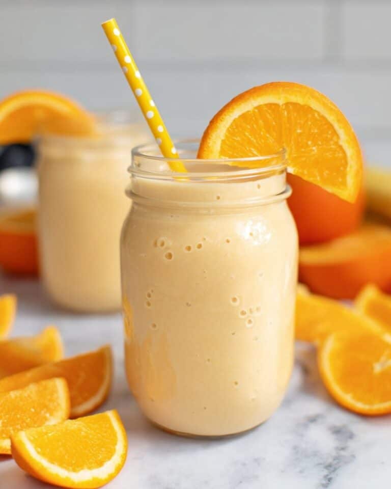 Orange Creamsicle Milkshake Recipe