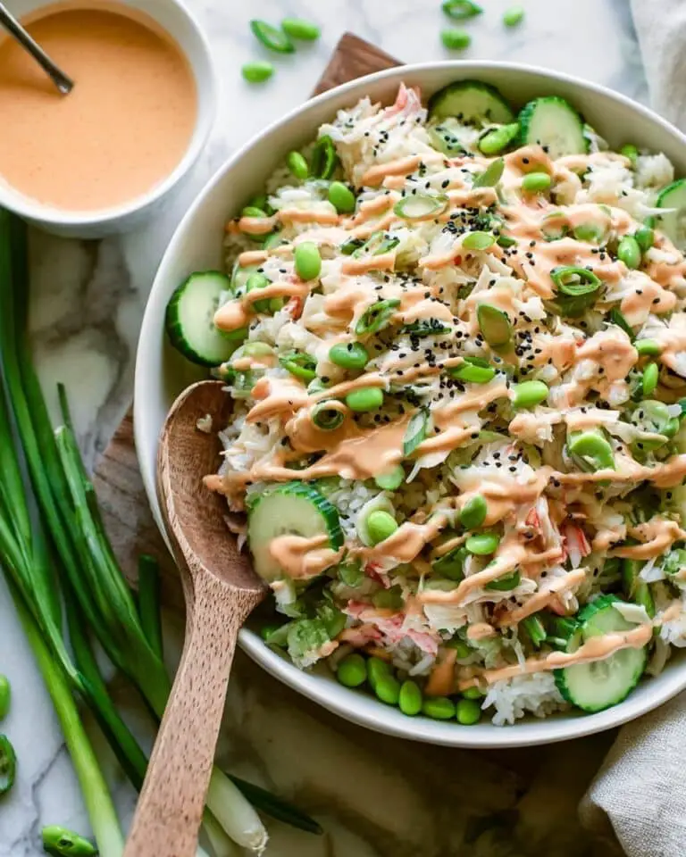 California Roll Cucumber Salad Recipe