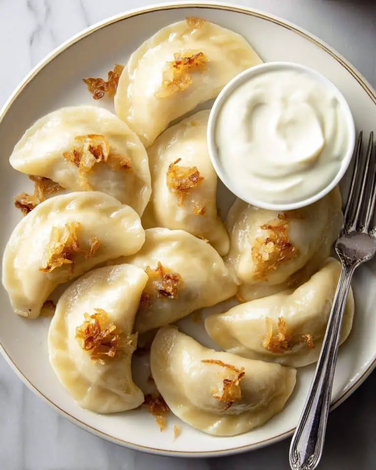Potato and Cheese Pierogi Ruskie - Authentic Polish Recipe