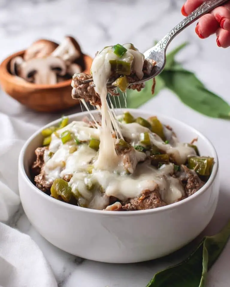 Keto Instant Pot Philly Cheesesteak Bowls Recipe
