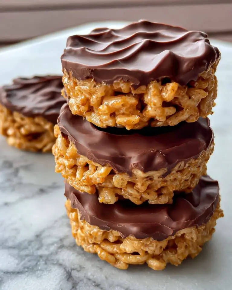 Chocolate Peanut Butter Rice Krispy Cups Recipe