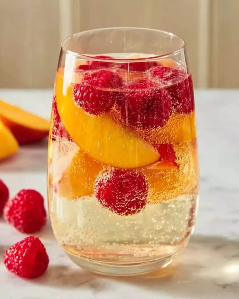 Sparkling Peach Sangria Recipe