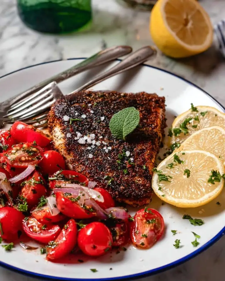 Blackened Swordfish Recipe