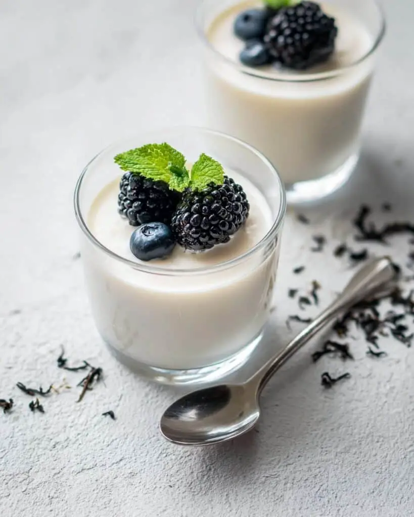 Oolong Panna Cotta Recipe