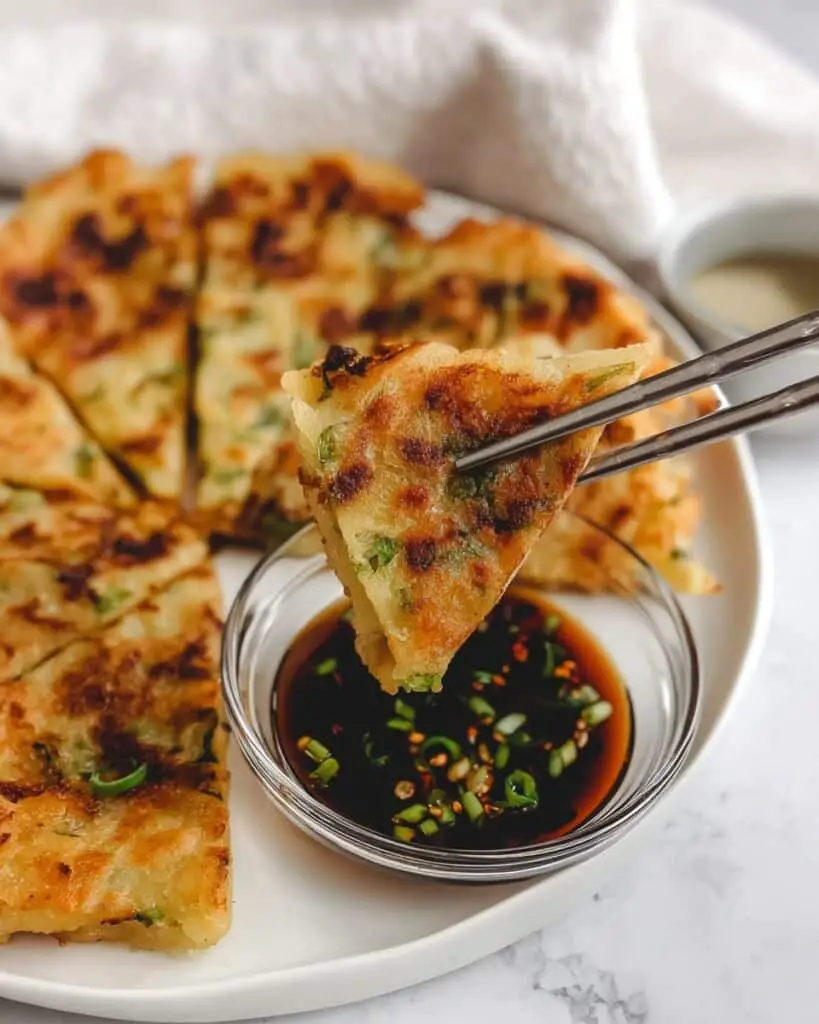 Korean Seafood and Green Onion Pancakes (Haemul Pajeon) Recipe