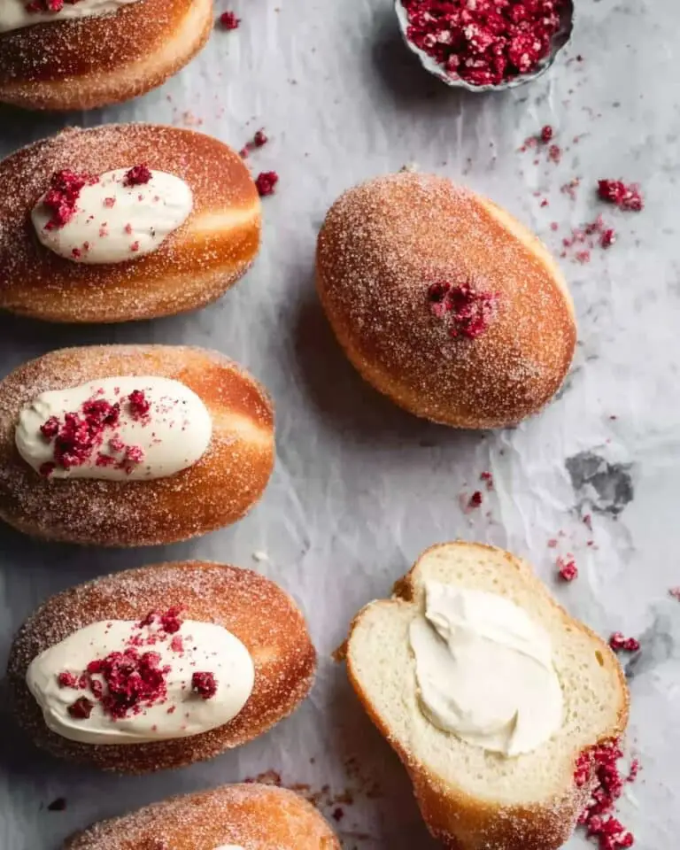 Bavarian Cream Doughnuts Recipe