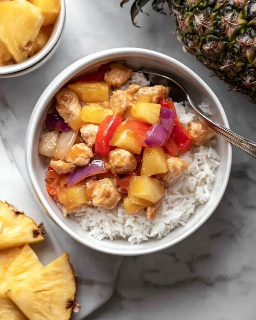 Sheet Pan Hawaiian Chicken Recipe