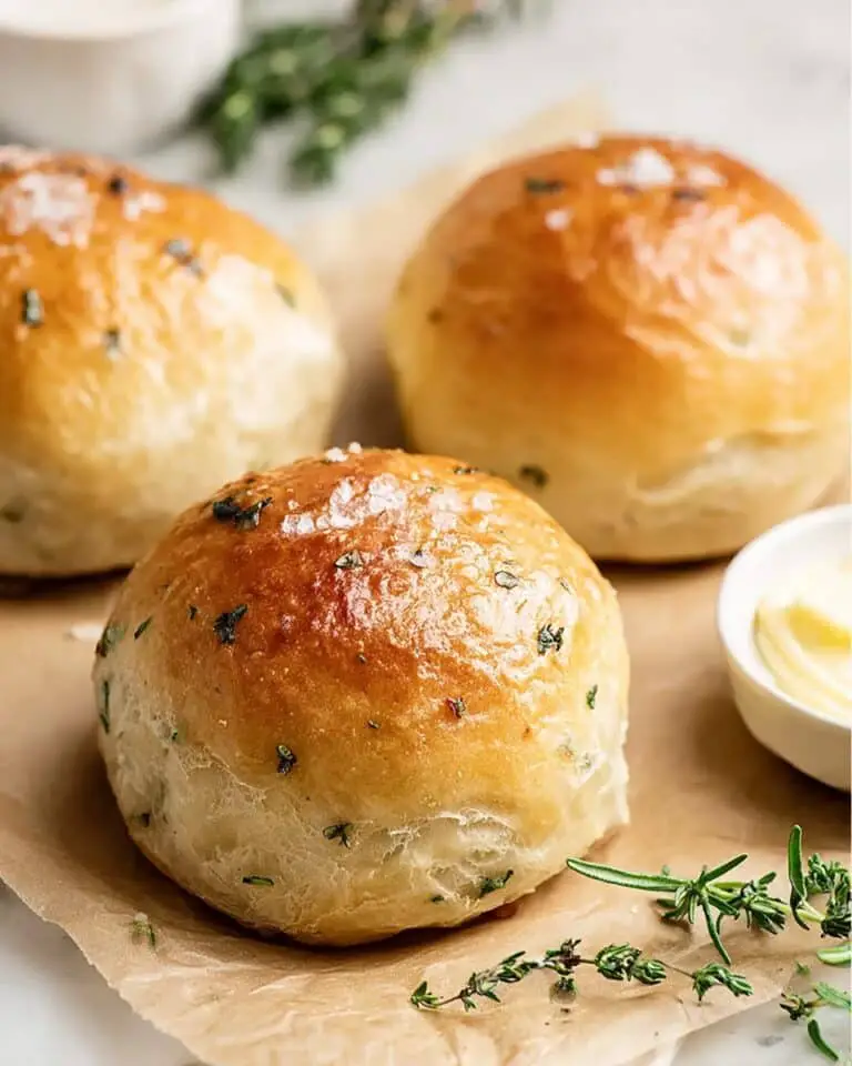 Ricotta Herb Bread Rolls Recipe
