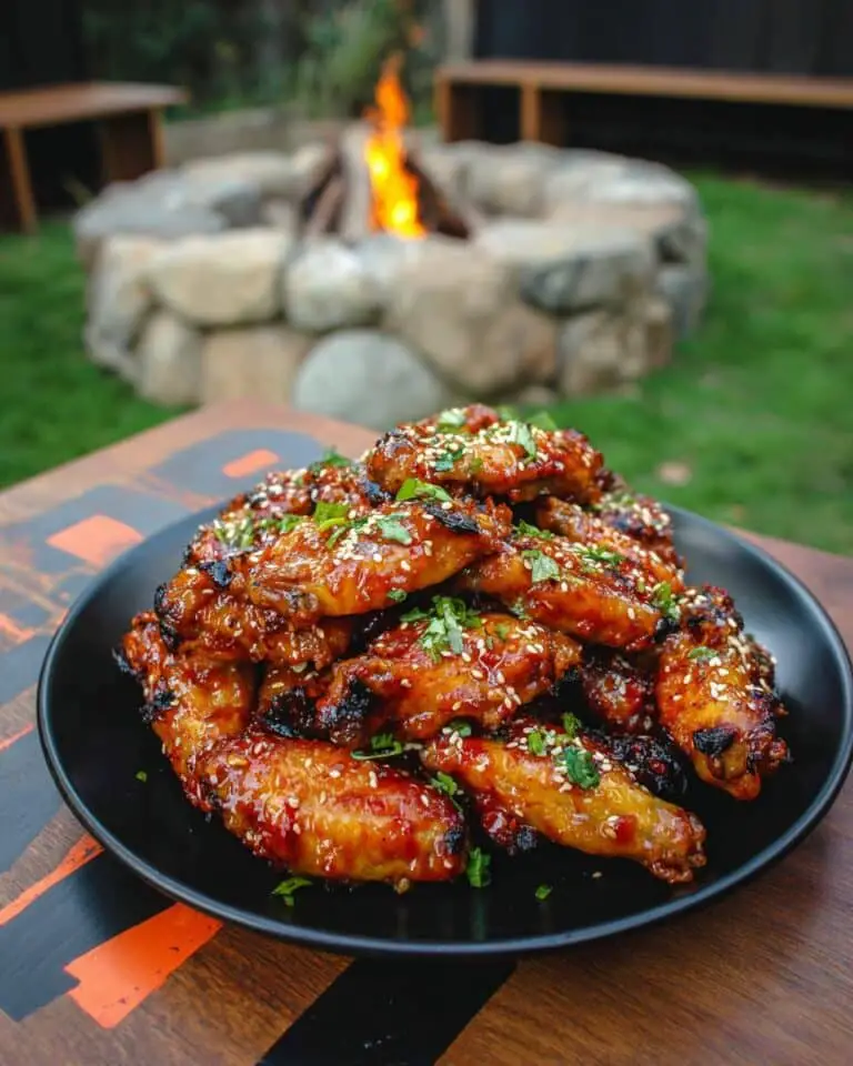 Huli Huli Chicken Wings with Pineapple BBQ Sauce Recipe