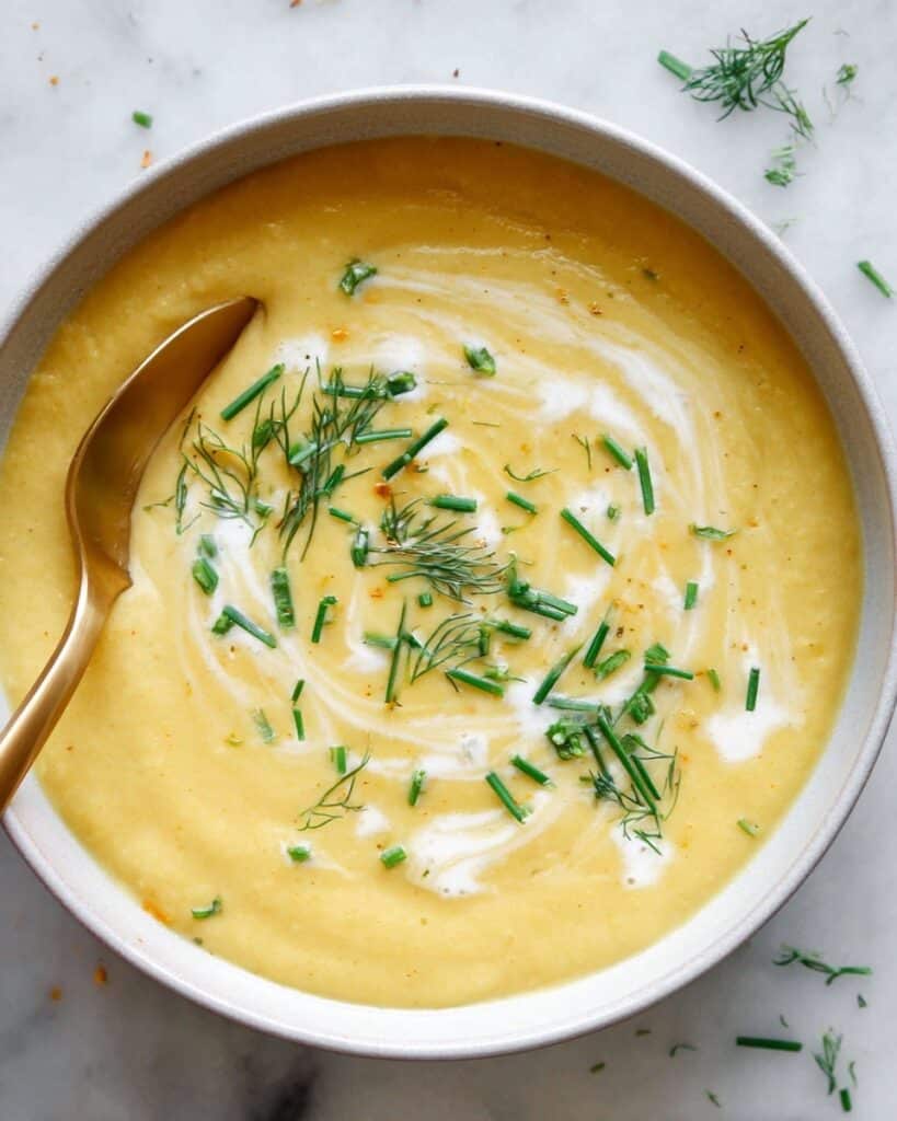 Fennel and Leek Soup with Potatoes Recipe