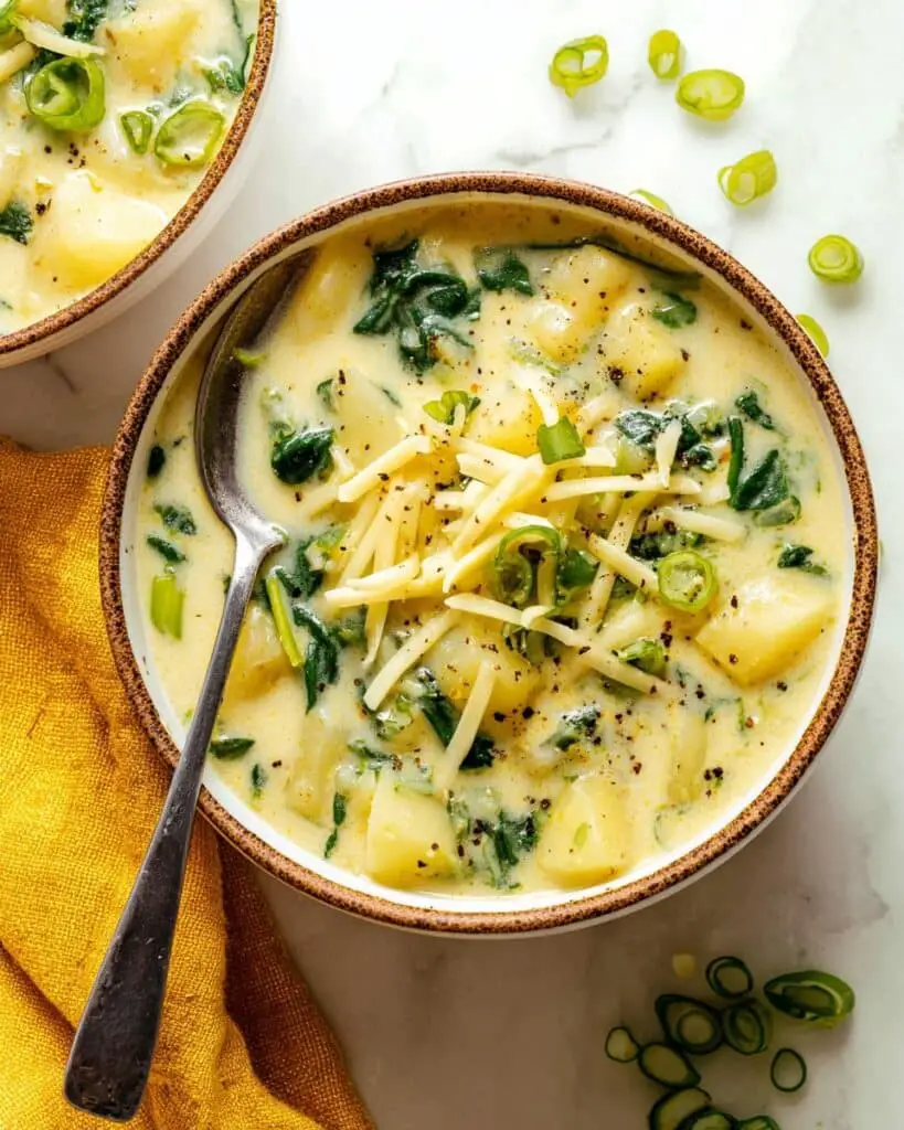 Colcannon Soup (Potato Kale Soup) Recipe