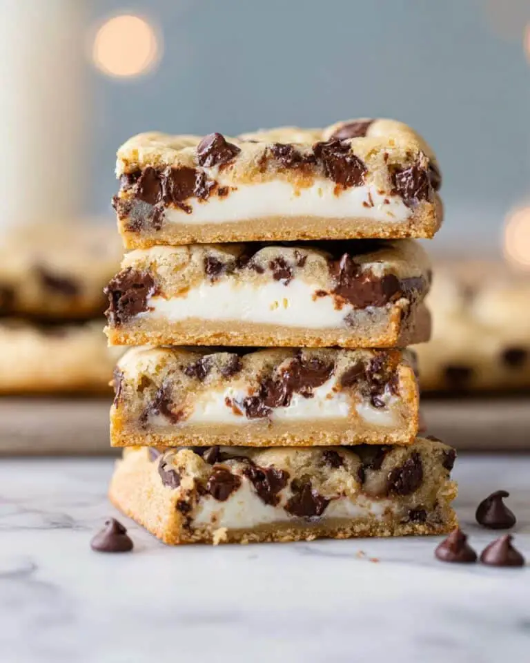 Cheesecake Stuffed Chocolate Chip Cookies Recipe