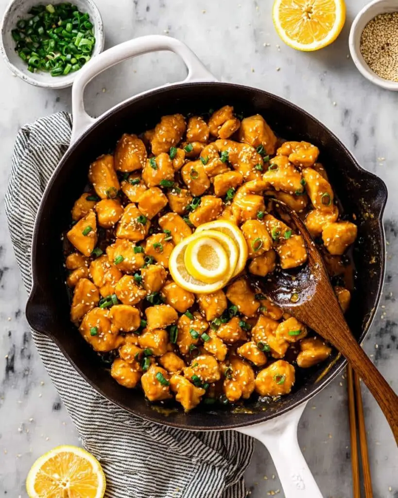 Healthy Orange Chicken Recipe