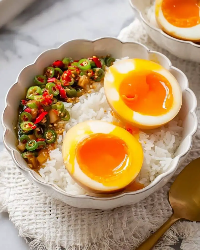 Mayak Eggs (Korean Marinated Soft-Boiled Eggs) Recipe