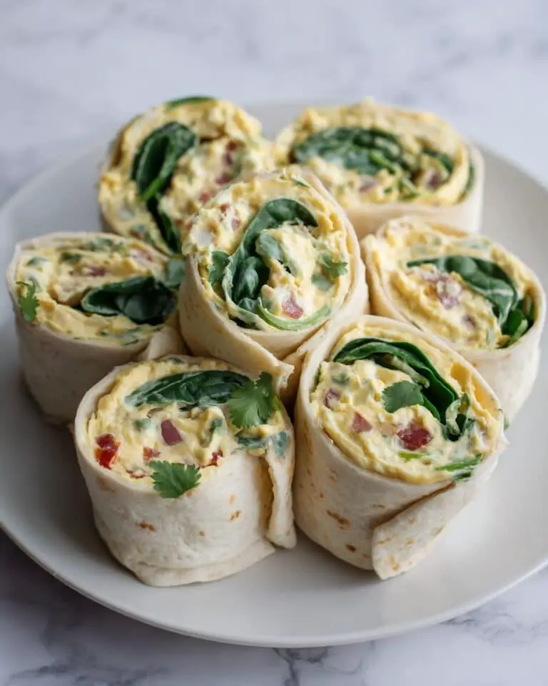 Chickpea Salad Pinwheels Recipe