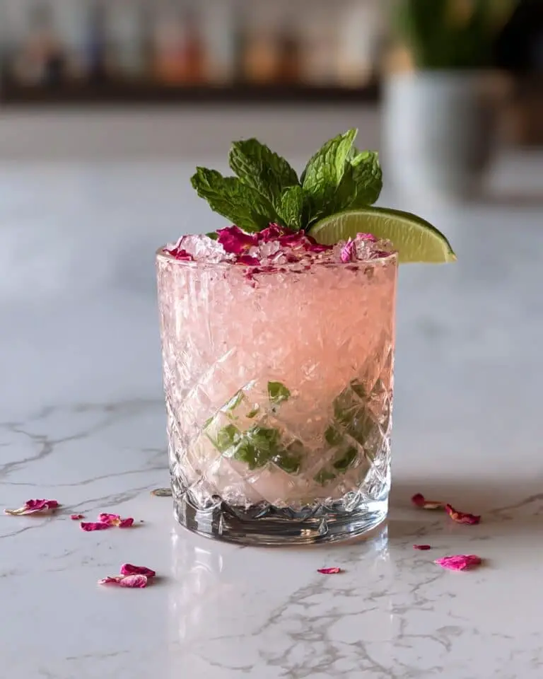 Lychee Rose Mojito Recipe