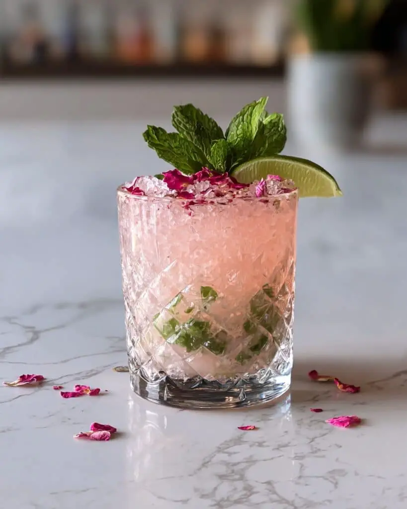 Lychee Rose Mojito Recipe