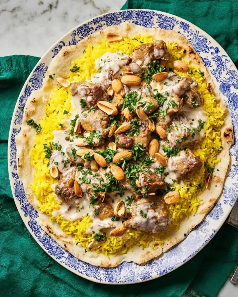 Jordanian Mansaf (Lamb with Jameed) Recipe