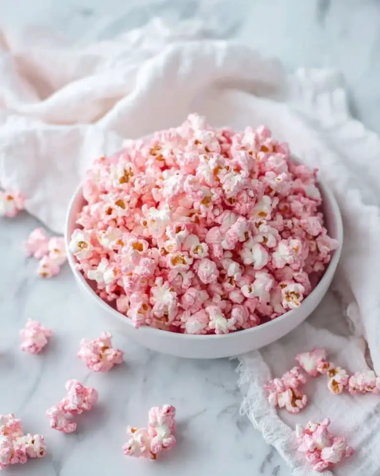 Pink Popcorn Recipe