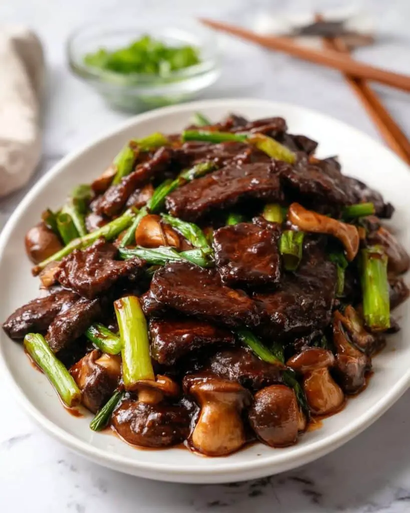 Quick & Easy Beef Mushroom Stir-Fry Recipe