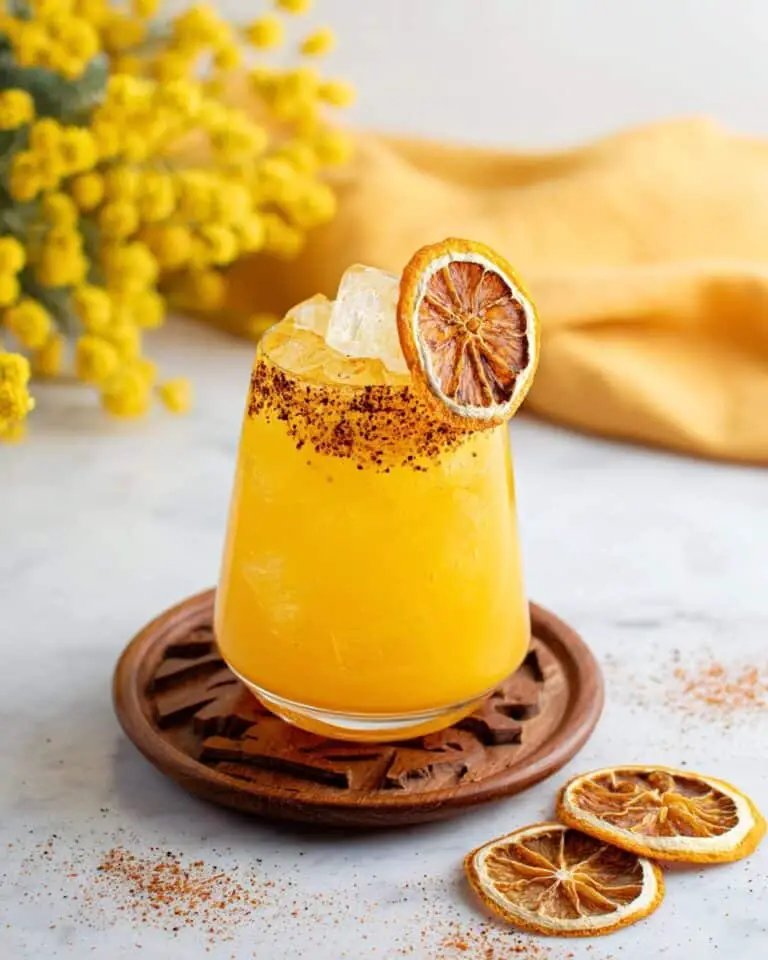 Quick Coconut Water Mocktail with Orange and Honey Recipe