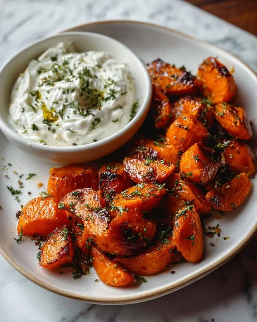 Honey Harissa Roasted Carrots Recipe