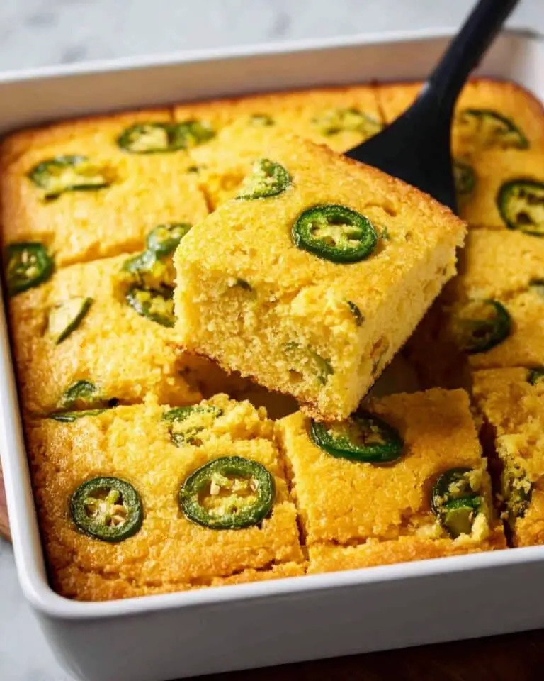 Jalapeño Cheddar Cornbread Recipe