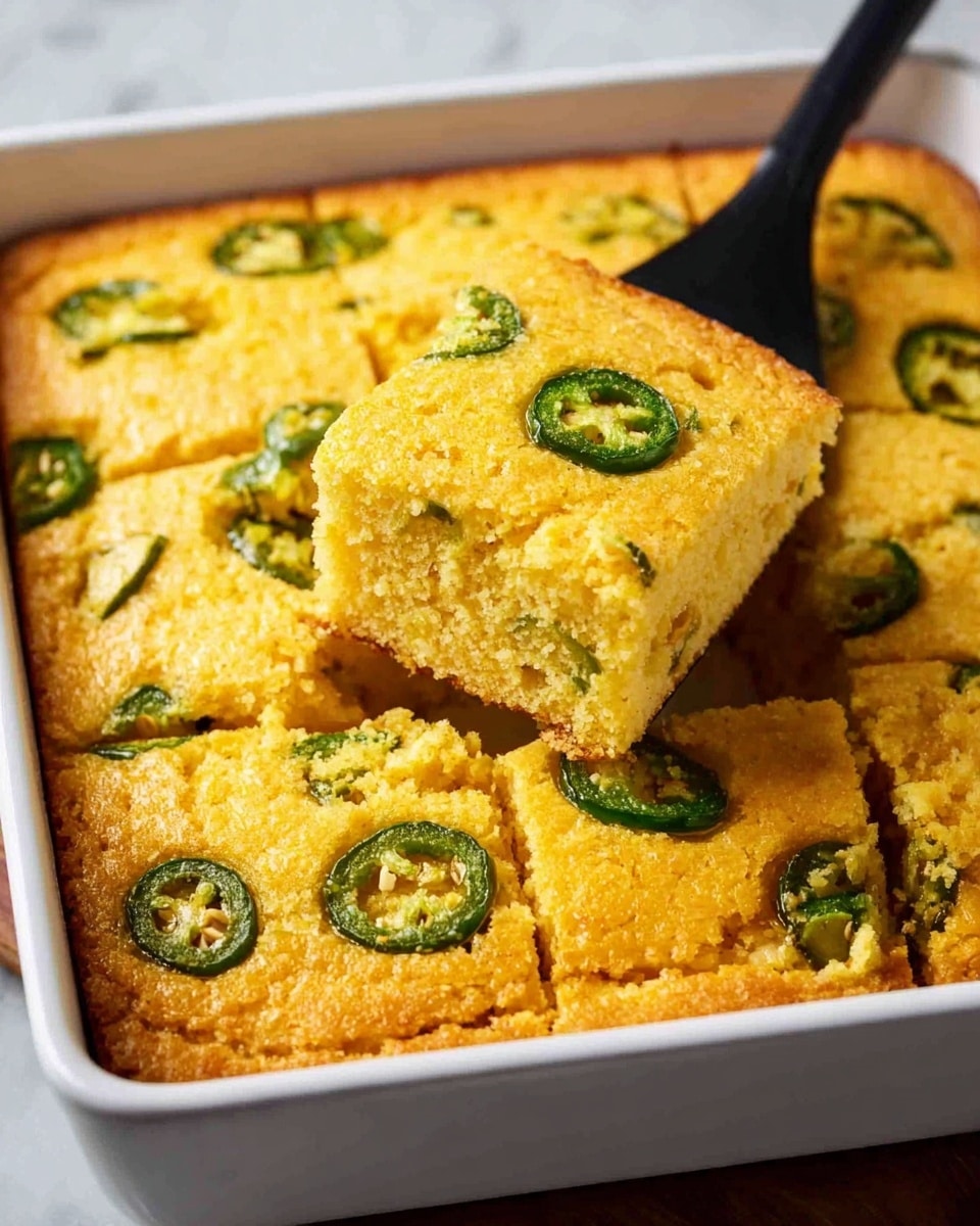 Jalapeño Cheddar Cornbread Recipe
