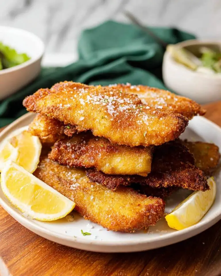 Crispy Fried Sardines with Lemon and Herbs Recipe