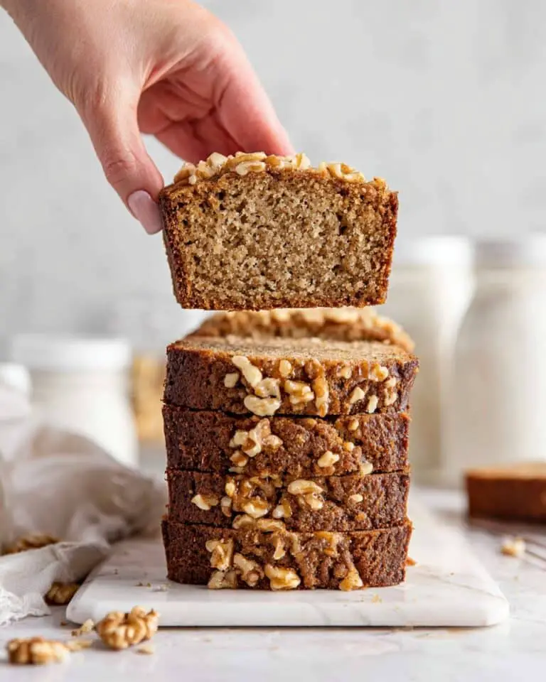 Oat Flour Banana Bread (Gluten-Free!) Recipe