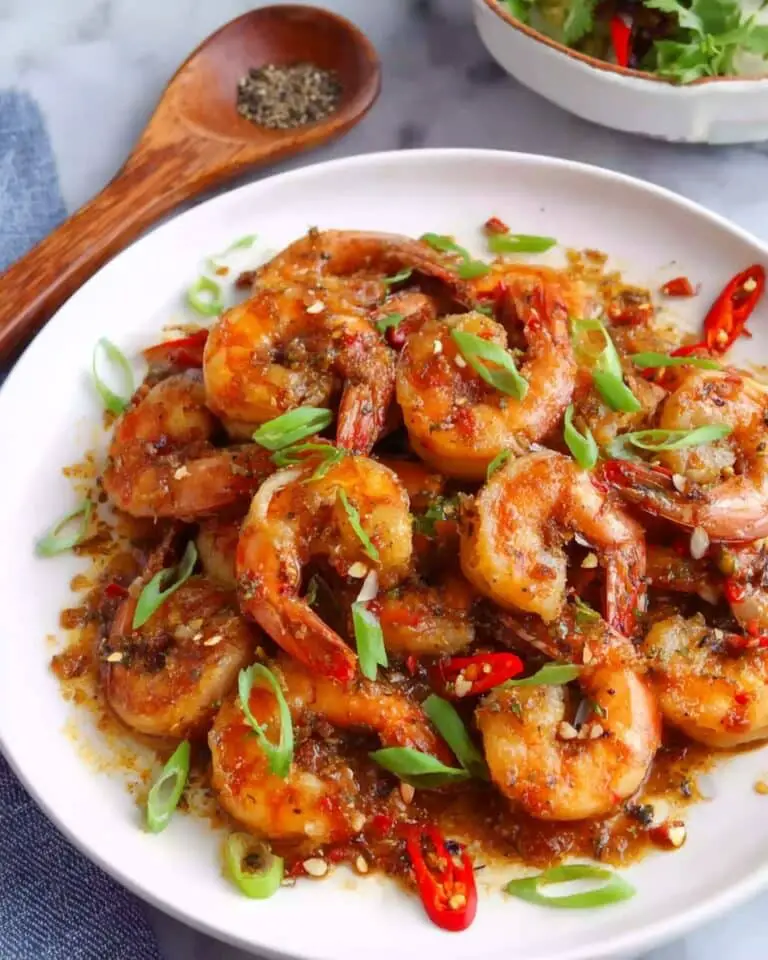 Salt and Pepper Shrimp (椒盐虾) Recipe