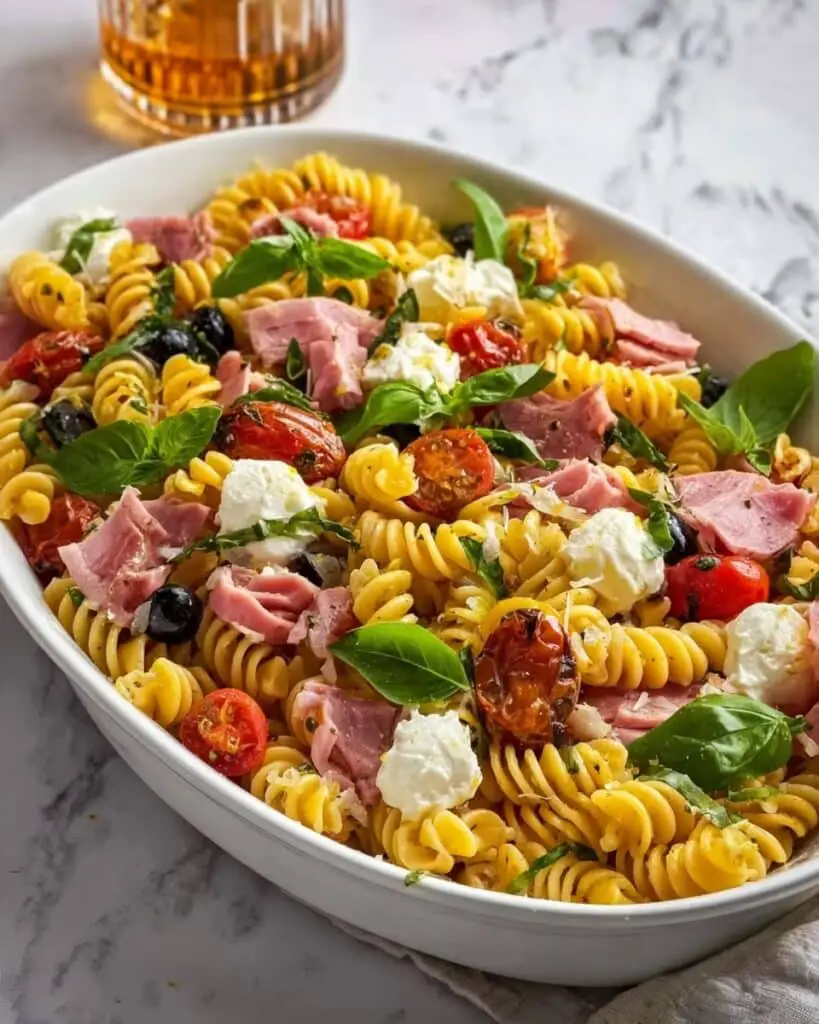 Creamy Italian Pasta Salad Recipe