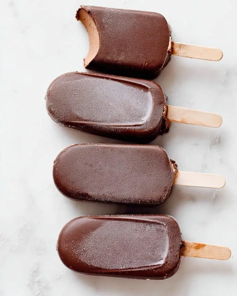 Healthy Fudgesicles Recipe