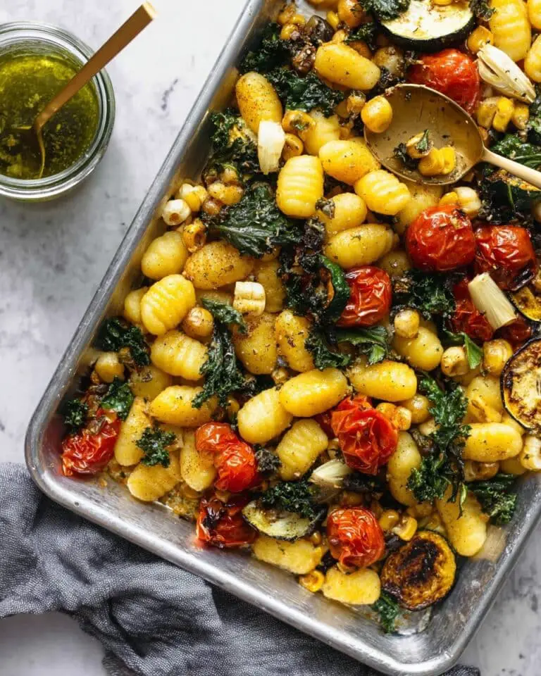 Sheet Pan Gnocchi and Veggies Recipe