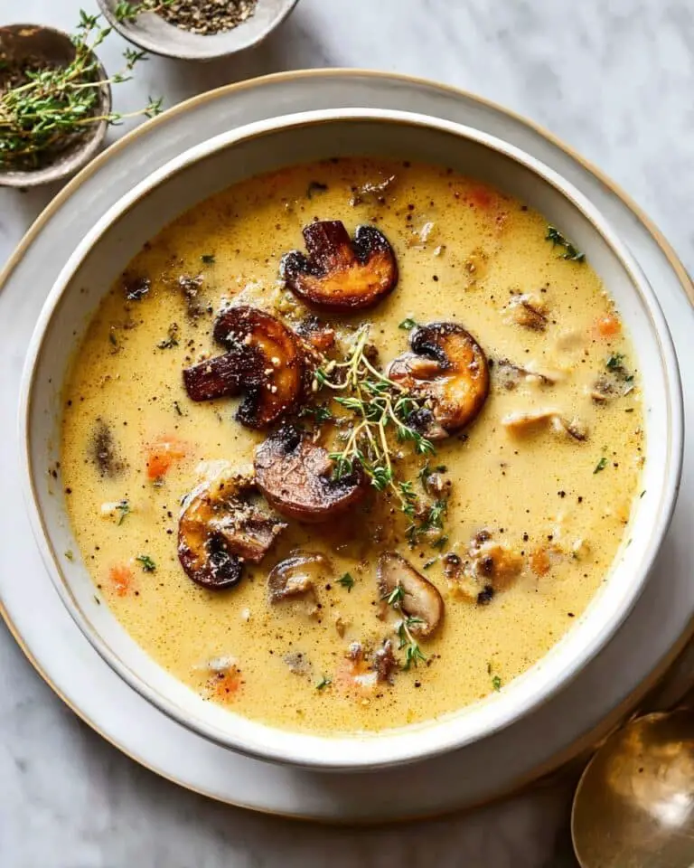 Wild Rice and Mushroom Soup Recipe