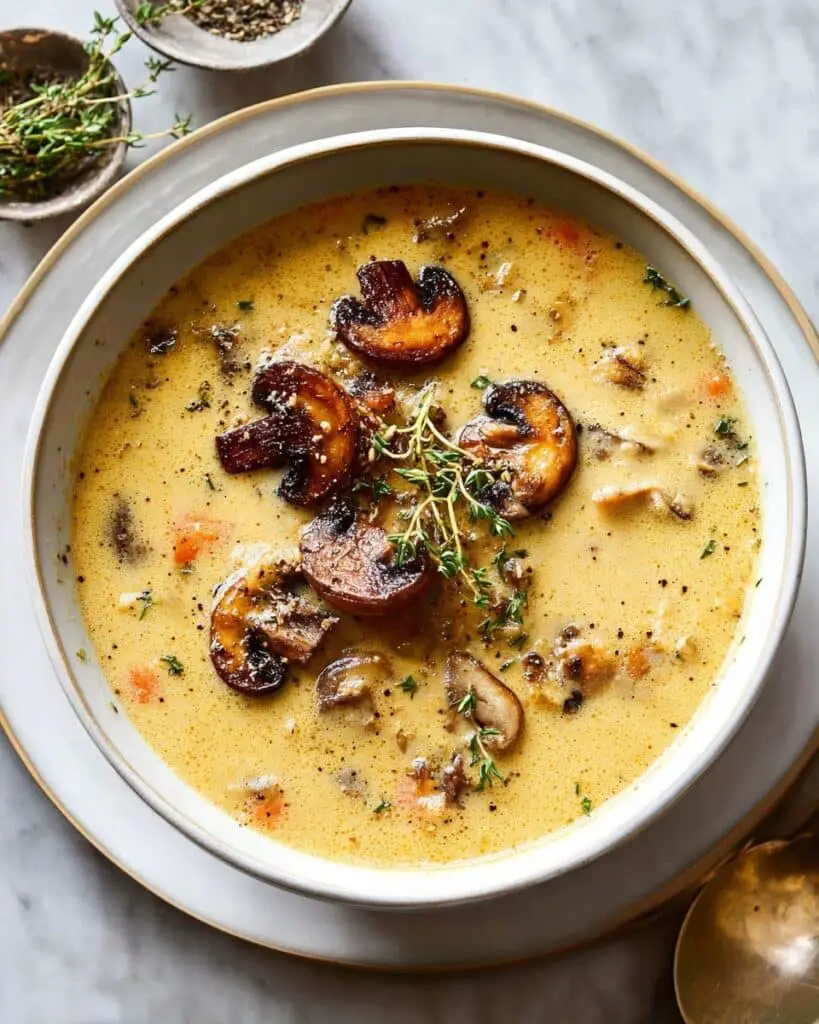 Wild Rice and Mushroom Soup Recipe