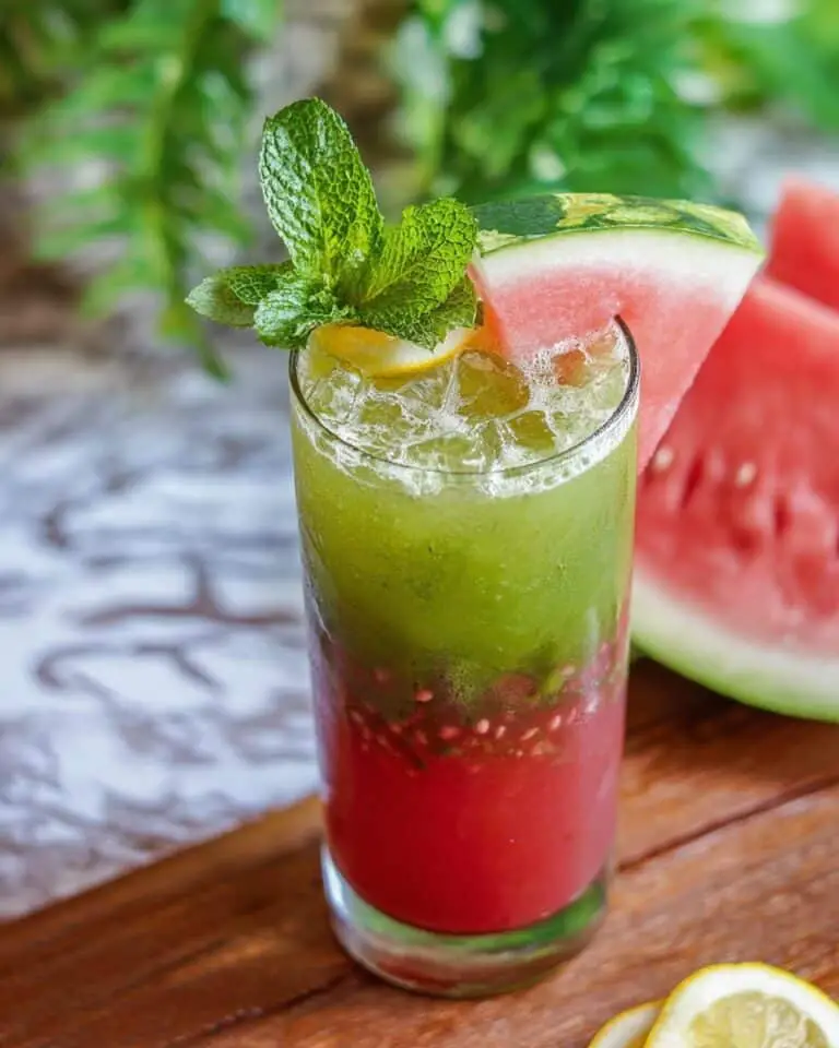 Iced Watermelon Matcha Recipe