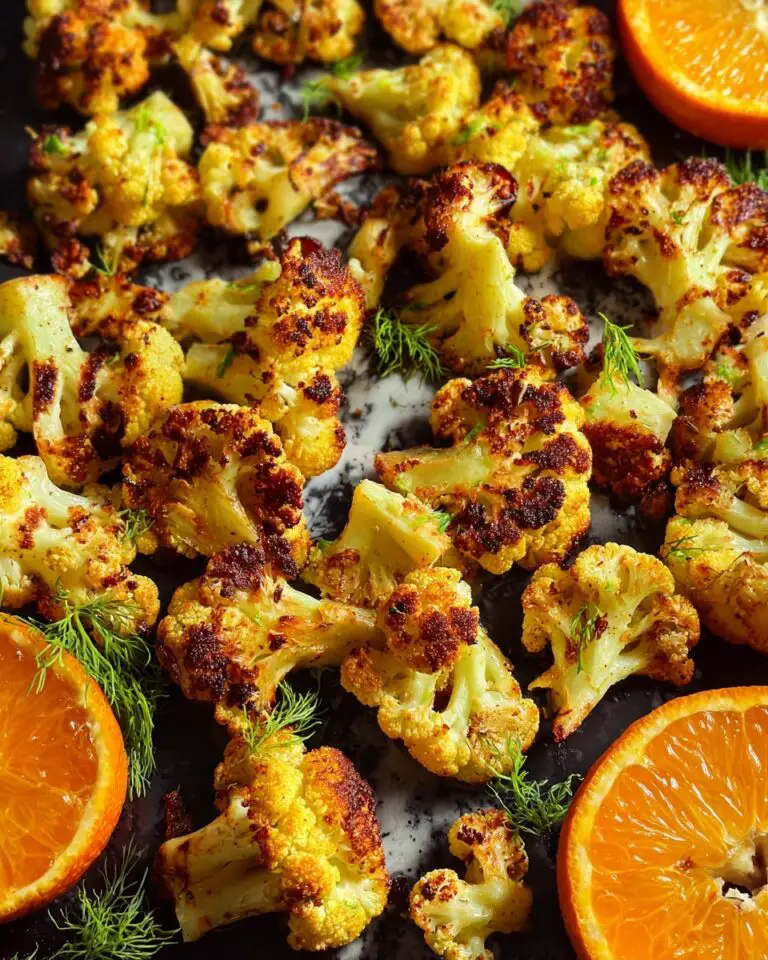 Easy Roasted Cauliflower Curry with Garlic Recipe