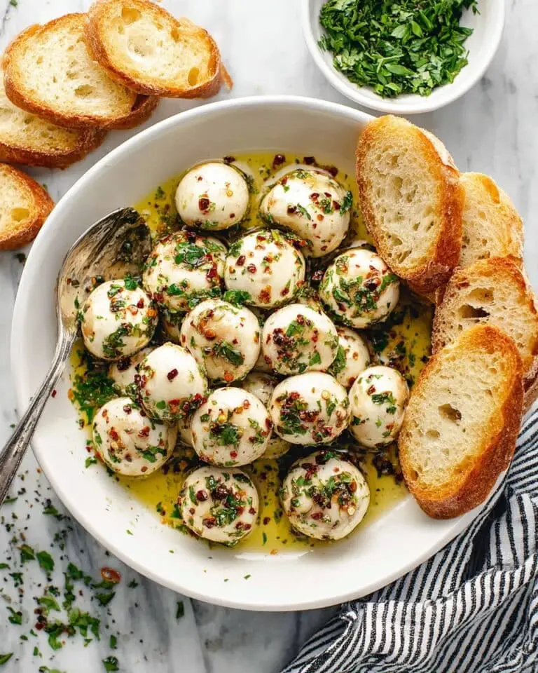 Marinated Mozzarella Appetizer Recipe
