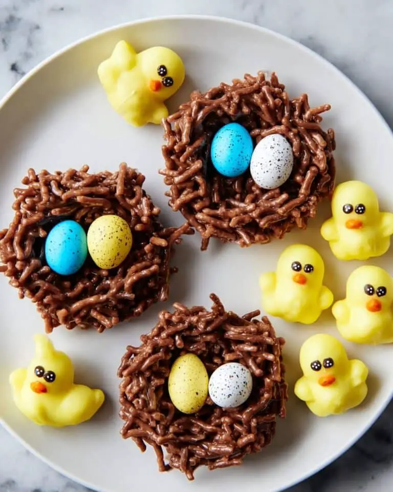 Bird's Nest Cookies - No Bake Recipe