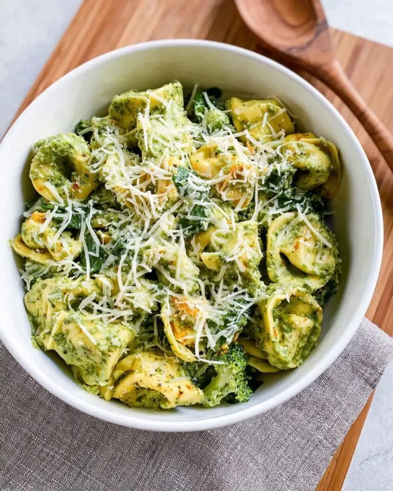 Pesto Tortellini Pasta Salad Recipe