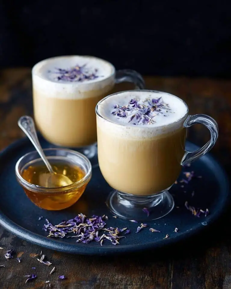 Homemade London Fog Latte (Earl Grey Tea Latte) Recipe