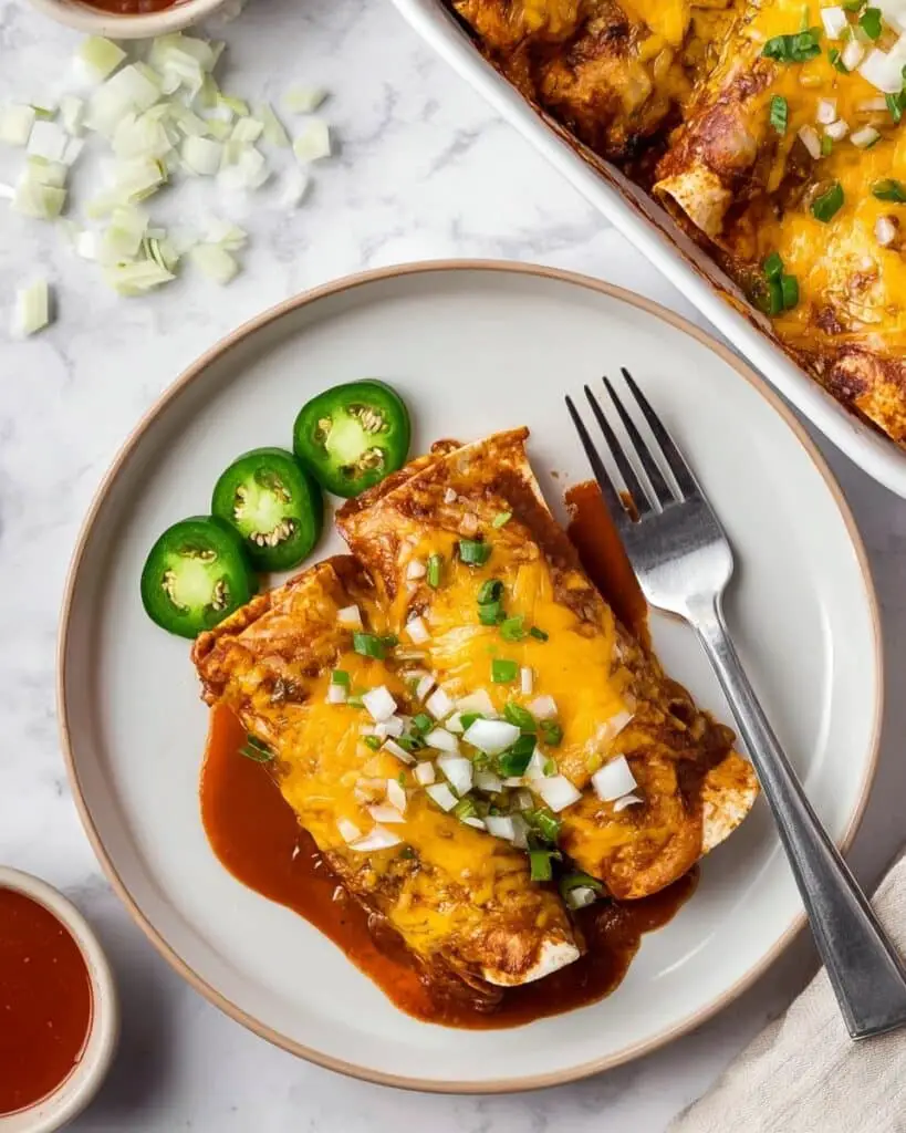 Chili Cheese Enchiladas Recipe