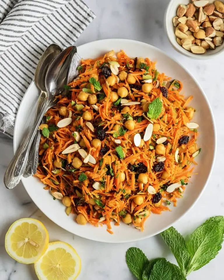 Moroccan Carrot & Chickpea Salad Recipe