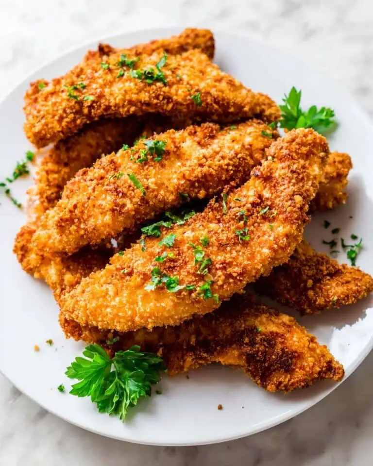 Healthy Baked Chicken Strips Recipe