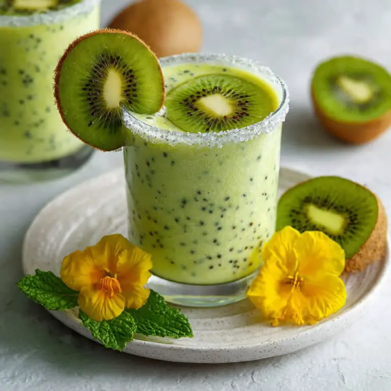 Kiwi Mint Margaritas Recipe