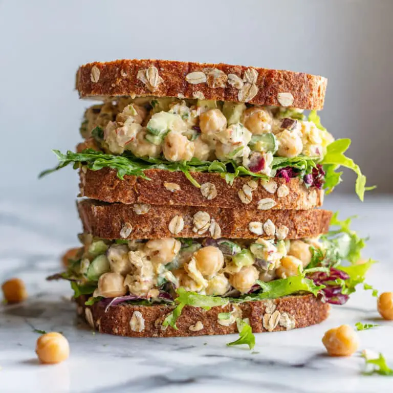 Easy Chickpea Salad Sandwich Recipe