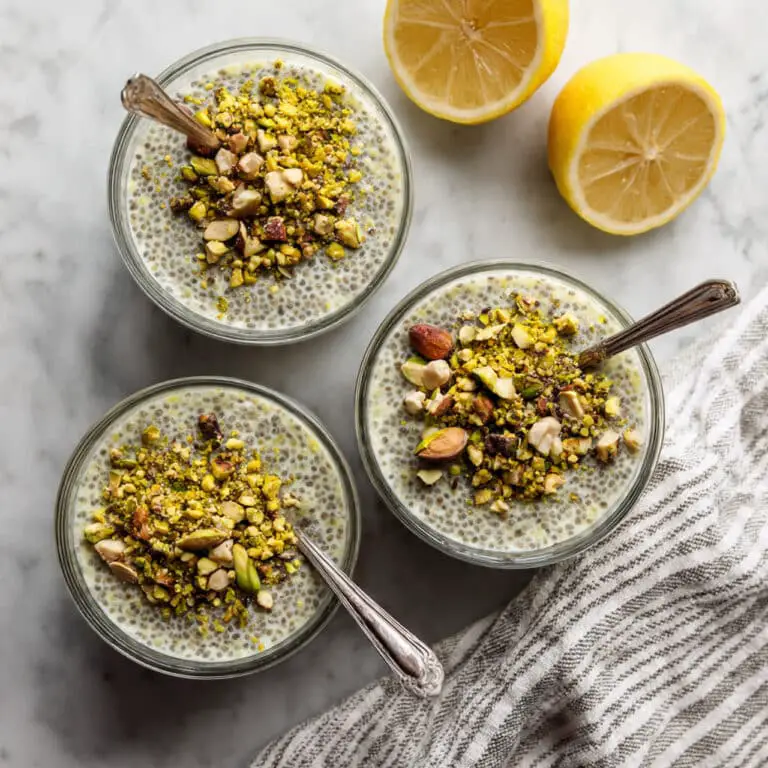 Lemon Chia Pudding Recipe