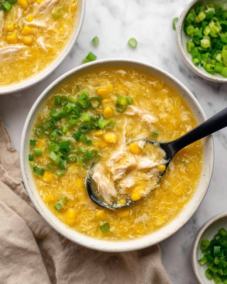 Chicken and Sweetcorn Soup Recipe