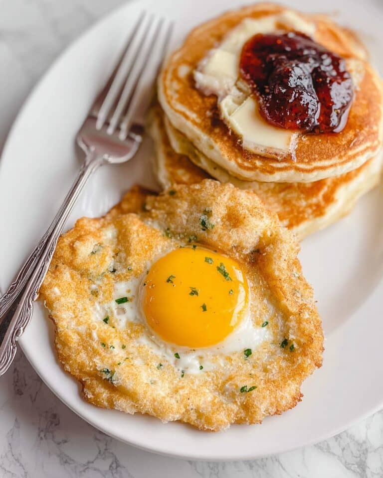 Cloud Eggs with Cheddar and Chives Recipe